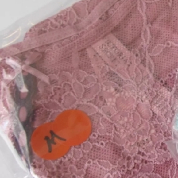 Victoria Secret - Dream Angels Lacie Lace Corded Cheekini (Pink)-M - Picture 4 of 4